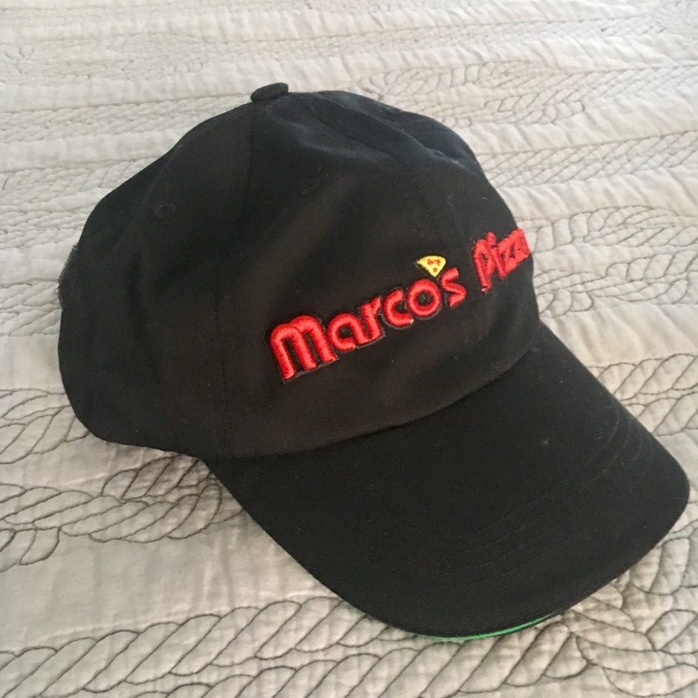 black marcos baseball cap